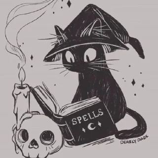 Sticker from ෆ Котик там, Котик здесь ෆ