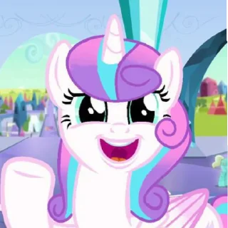 😃 emoji •flurry heart• Telegram sticker 3 of 17