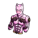 😳 emoji JoJo Bizarre Adventure Telegram sticker 22 of 29