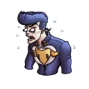 👀 emoji JoJo Bizarre Adventure Telegram sticker 16 of 29
