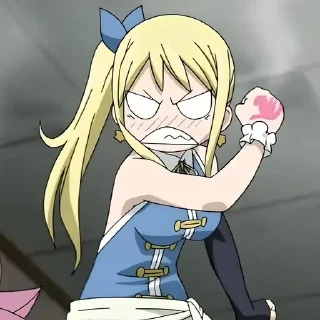 😠 emoji Хвост феи @anime_sticks Telegram sticker 5 of 20