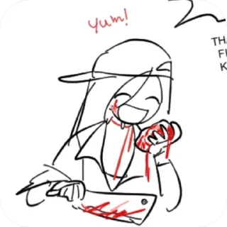 ❤ emoji YI XI by @SadpigeoneXD Telegram sticker 10 of 109