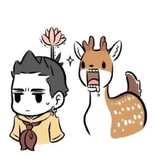 🦌 emoji frz nezha Telegram sticker 7 of 120