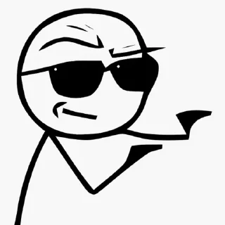 😎 emoji Marmok meme Telegram sticker 6 of 43