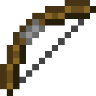 🏹 emoji Оружие (@StickersMinecraft) Telegram sticker 9 of 22