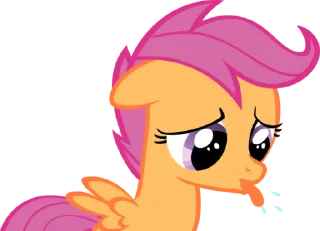 Sticker from Scootaloo | @MyLittlePony_bots
