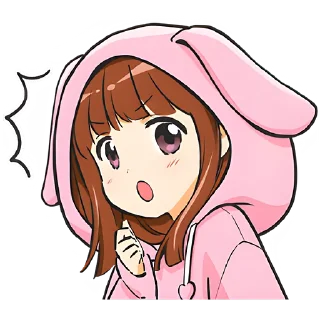 😳 emoji Аниме-тян @nyasticks Telegram sticker 10 of 41