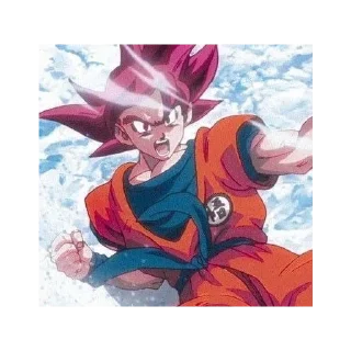 🍔 emoji Goku Telegram sticker 9 of 17