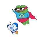 🚀 emoji Frencoin.org - ready to fly Telegram sticker 13 of 14