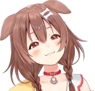 🥐 emoji Inugami Korone by @Alice_Inugami Telegram sticker 18 of 109