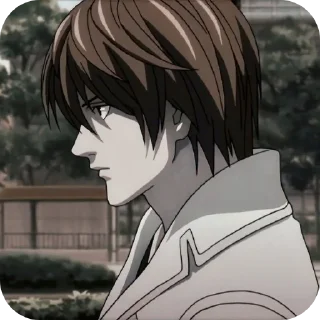 ◀ emoji Light Yagami • @Earth928B Telegram sticker 18 of 70