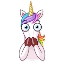🙊 emoji Unicorn Telegram sticker 24 of 30