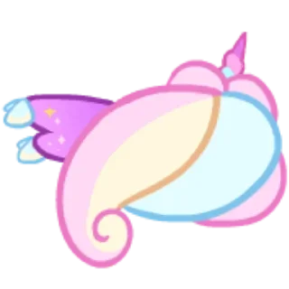 🦄 emoji Cream Unicorn Cookie! Telegram sticker 18 of 59