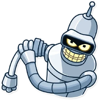 😤 emoji Bender Telegram sticker 9 of 30