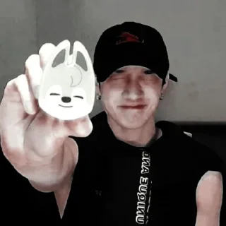 🍿 emoji Bangchan @stikervirt Telegram sticker 7 of 32