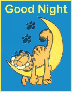 😴 emoji garfield Telegram sticker 20 of 82