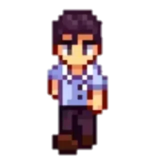 💜 emoji Stardew Valley Victor by @kurpix Telegram sticker 23 of 61