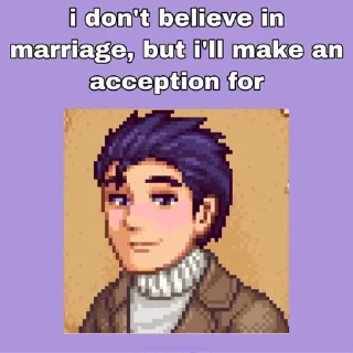 💜 emoji Stardew Valley Victor by @kurpix Telegram sticker 20 of 61