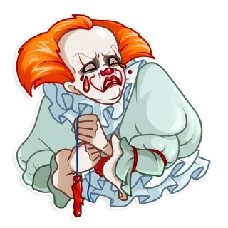 😭 emoji Welcome to Derry @ono_dobropozhalovatvderry Telegram sticker 17 of 26