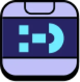 😁 emoji 8 Bit, sbornik stikerov Telegram sticker 5 of 89