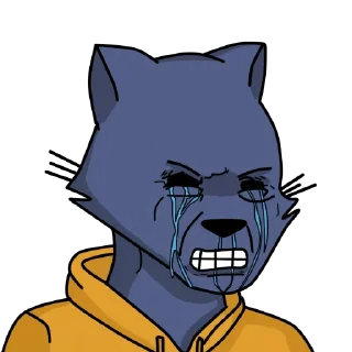 🤬 emoji Degen Cats Telegram sticker 1 of 11