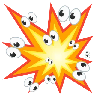 🌟 emoji Глаза Telegram sticker 19 of 90