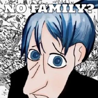 🐟 emoji Но фемели Telegram sticker 1 of 18