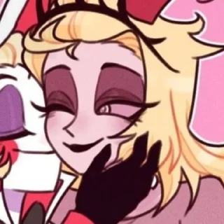 💋 emoji ✨🌈Лилит Морнингстар🌈✨  @AngelDust002 Telegram sticker 17 of 120