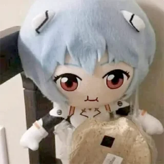 Sticker from Rei plush 🛐