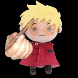 🙏 emoji vash plush Telegram sticker 6 of 46