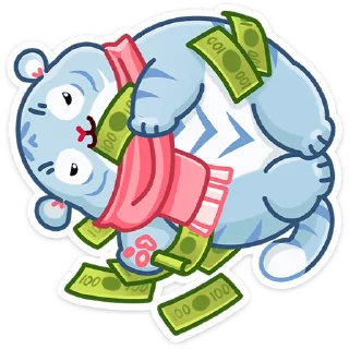 🤑 emoji Зимний Рулет (@TgSticker) Telegram sticker 8 of 48