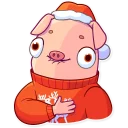 ❤️ emoji Mr. Piggy Telegram sticker 8 of 35