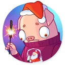 😕 emoji Mr. Piggy Telegram sticker 20 of 35