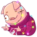 😉 emoji Mr. Piggy Telegram sticker 7 of 35
