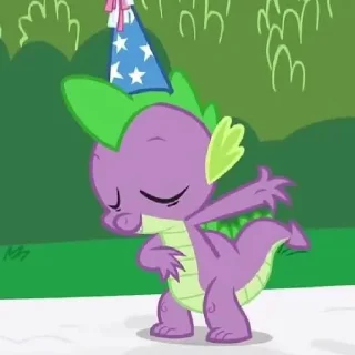 📚 emoji Spike | @MLPstick Telegram sticker 7 of 50