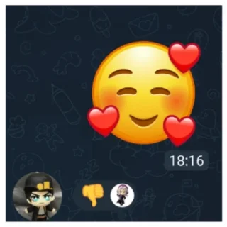 👎 emoji Лигиндарни фразы Telegram sticker 15 of 30