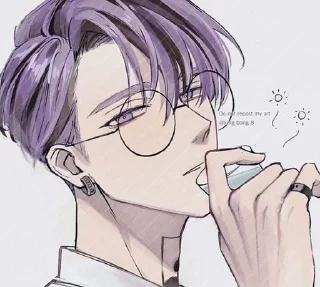 🌟 emoji Ран Хайтани  @Vakasa_love| @fS Telegram sticker 5 of 11