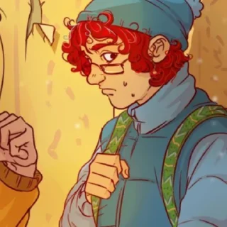 🌕 emoji тодд моррисон и нил уайт ~sally race Telegram sticker 6 of 33