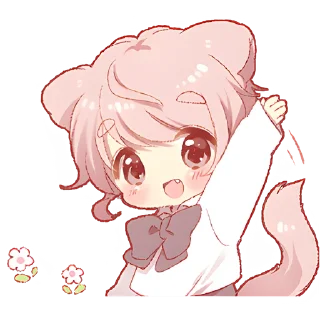 Sticker from Милый котик-кун @Nyasticks
