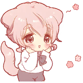 😍 emoji Милый котик-кун @Nyasticks Telegram sticker 8 of 25