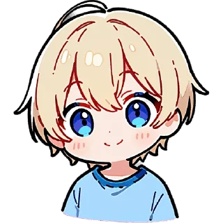 Sticker from Милый Блондин @Nyasticks