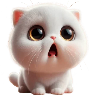 😲 emoji Милый котик @Nyasticks Telegram sticker 16 of 35