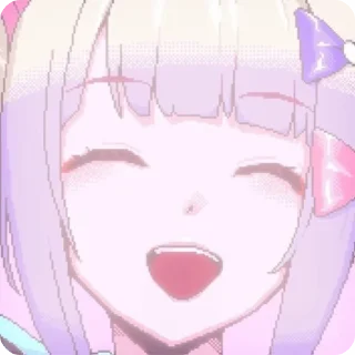 🎀 emoji 𝒦-𝒶𝓃ℊℯ𝓁::@stiklily🎀🍬 Telegram sticker 23 of 60