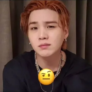 🤨 emoji юнги батя Telegram sticker 6 of 36