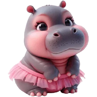 😔 emoji Парная бегемотка @Nyasticks2 Telegram sticker 9 of 34