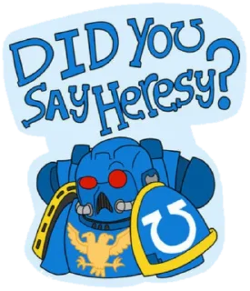 🔵 emoji WH40k Telegram sticker 11 of 25