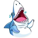 Sticker from It's a Shark!