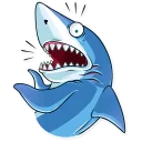 Sticker from It's a Shark!