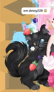 🌟 emoji Чернышка правит миром Telegram sticker 16 of 56