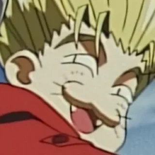 Sticker from Vash Stampede by @ZitiZont